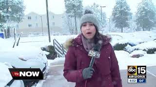Snow forces closure of Flagstaff schools