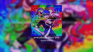 lemon demon - everybody likes you (slowed + reverb)