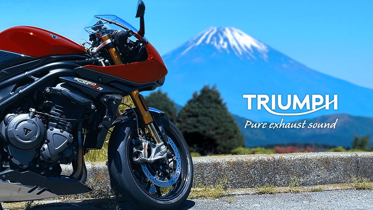 Motorcycle popping sound on deceleration TRIUMPH Speed Triple 1200 RR