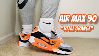 nike air max 90 total orange