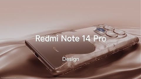 Sand Gold Design | Redmi Note 14 Pro