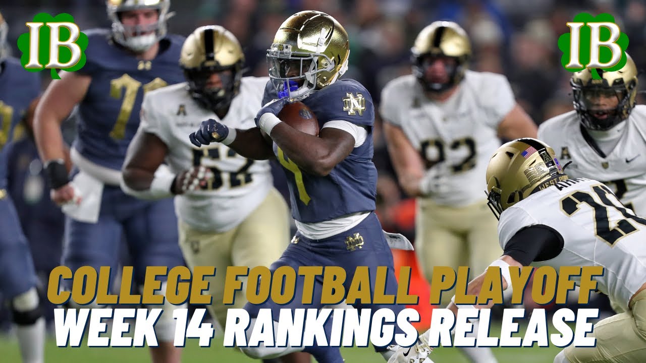 College Football Playoff Rankings - Live Analysis - YouTube