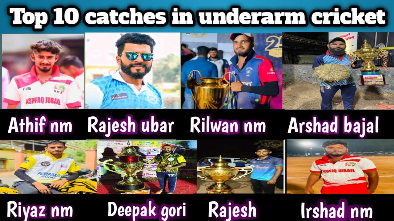Top 10 catches in underarmcricket || Riyaz nm || Rajesh uber || Athif nm || harshad bajal || Rilwan