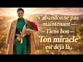 N Abandonne Pas Maintenant Est Une Chanson D Encouragement Et D Espérance Ton Miracle Est Là 