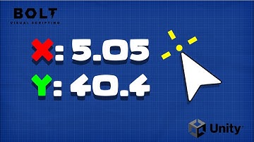 Como obtener las coordenadas del mouse en el mundo 2D🖱 | Unity BOLT Visual Scripting (en español)