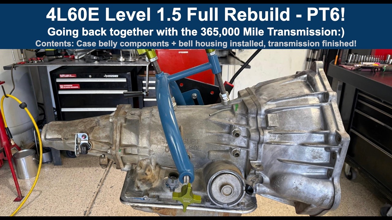 GM 4L60E Level 1.5 Full Rebuild Part 6: Final Assembly - YouTube