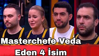Masterchefe Veda Eden 4 İsim Altın Ceketi Giyen 4. İsim Belli Oldu Büyük Kavga Ortalık Karıştı