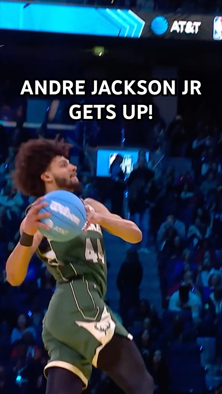 Andre Jackson Jr’s 1st dunk!