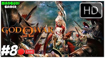 🔴God of War 1 (2005) Gameplay Walkthrough 2K 60FPS Part 8 | Manguni Gamer