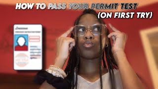 How To Pass Your Drivers Permit Test (on first try)