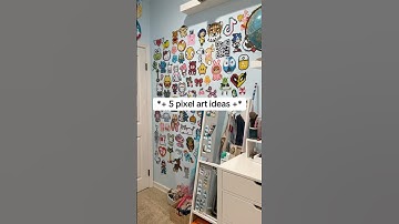 *+ 5 pixel art ideas +* #pixelartideas #art #pixelart #fyp #inspiration #ideas #cute