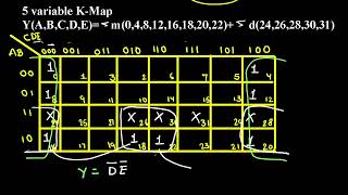 5 - variable K-map | 5 variable K-map | K-map