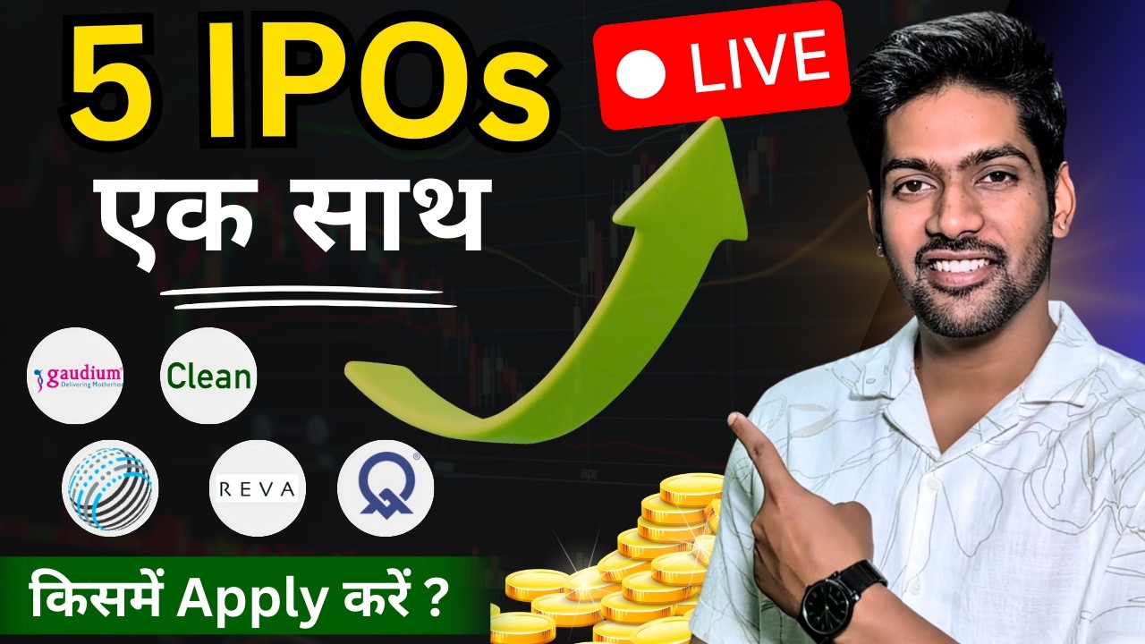 Which IPO to Apply - All IPO Comparison | Gaudium IVF IPO | Clean Max Enviro IPO | All IPO GMP Today