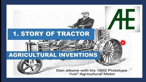 Lec1 Story of Tractor #icar_jrf_exam_date_2023 #mcaer_pg_cet_application_form_date MCAER PG CET 2023