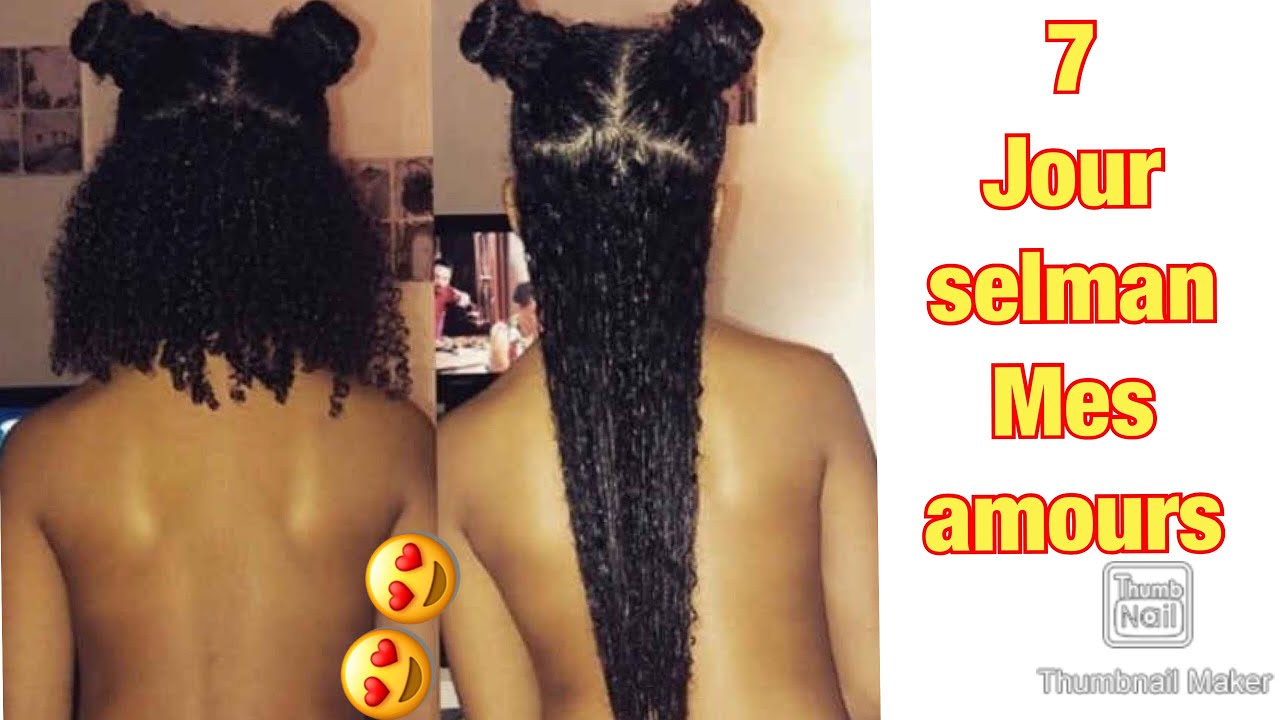 Siw bezwen cheve long nan 7 jou gade videyo sa