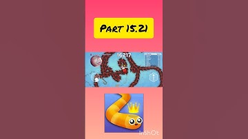 Snake.io - Fun Snake.io Games Gameplay walkthrough part 15.21 #snake #snake.io #gameplay