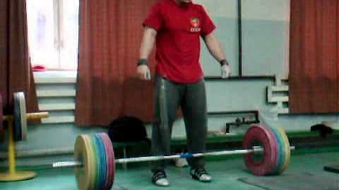 Norik Vardanian 160kg (352lbs) Snatch for a double