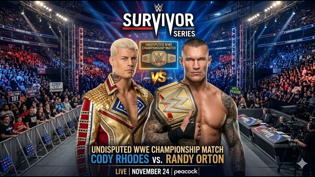 Cody Rhodes vs. Randy Orton | Undisputed WWE Championship Match