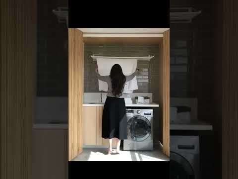 ديكورأخفاء غسالة الملابس حالات