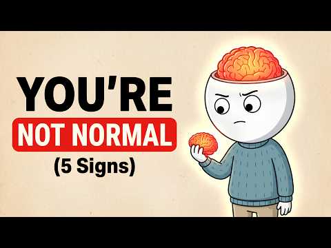 You Are Not Normal If You Do This