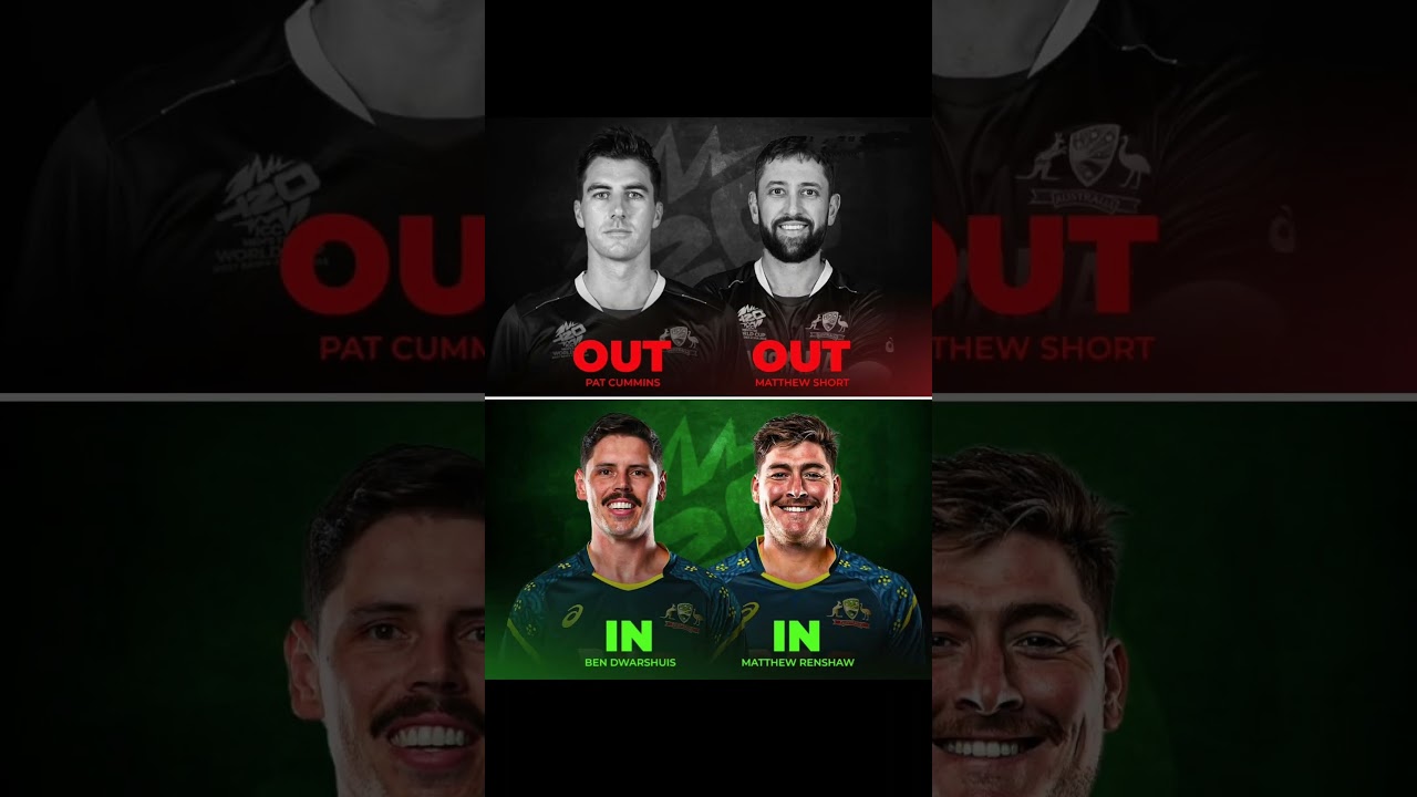 Australia made two changes to their T20 World Cup 2026 squad,