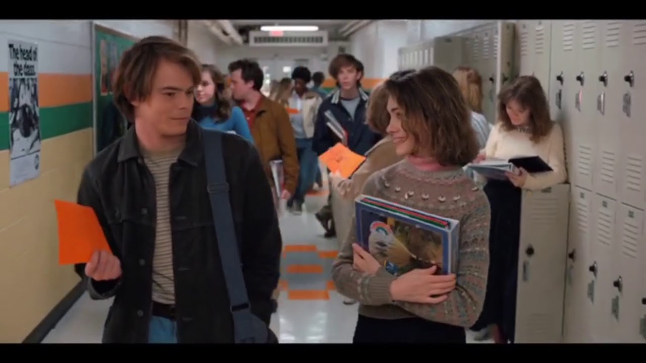 Nancy Invites Jonathan To Halloween Party Stranger Things 2x01