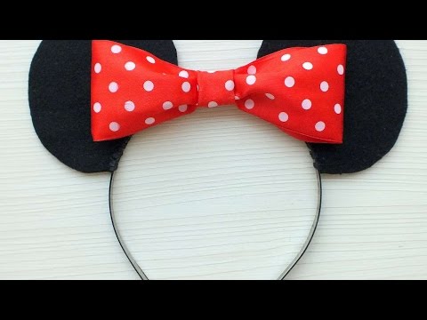 How To Make A Minnie Mouse Headband Diy Crafts Tutorial