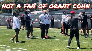 Javon Kinlaw Confronts Grant Cohn on the 49ers Practice Field