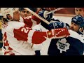 💥 Bod Probert vs Wendle Clark 💥 4 epic fights 🤜🏼 Leafs vs Red Wings.