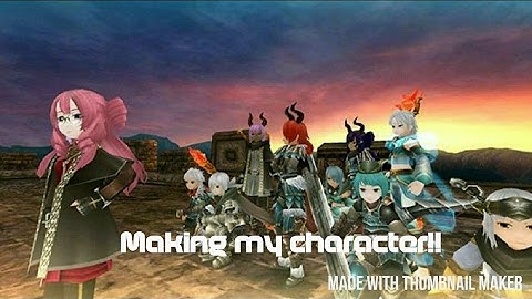 Toram Online - character creation