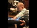 Archer loves the iPad at 5 months old