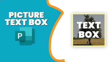 How to insert a picture into a text box in Publisher
