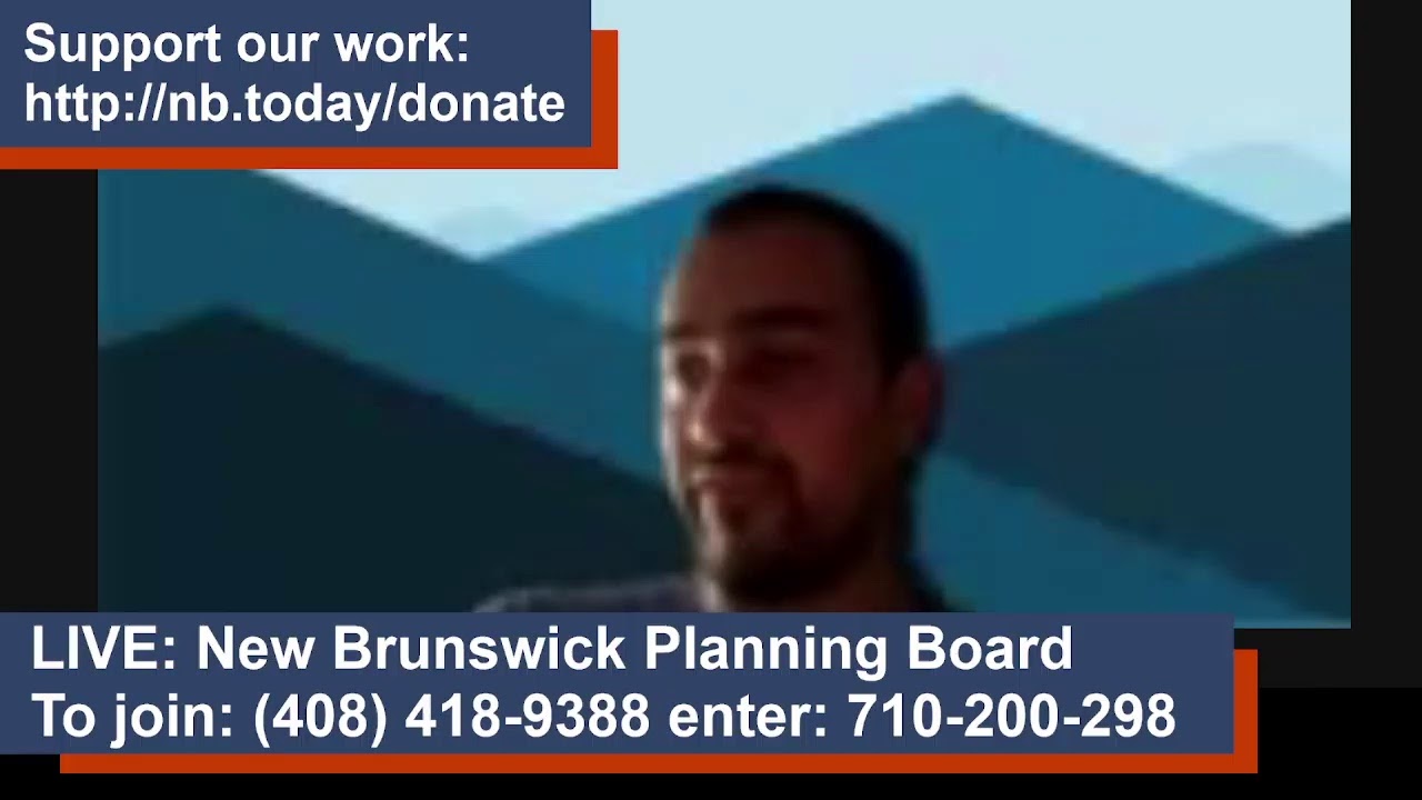 LIVE New Brunswick Planning Board Meeting 8/9/2021 YouTube