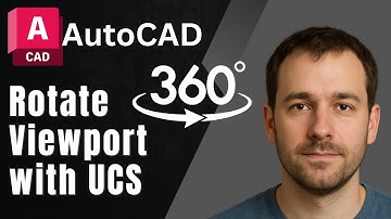 AutoCAD: How to Rotate Drawing Using UCS in Layout Viewport (2025 Tutorial)