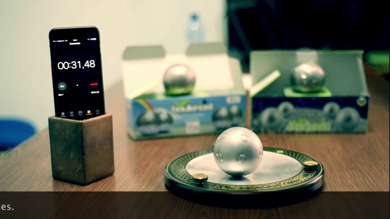 La boule de pétanque la plus équilibrée au monde, 1 minute 50 pour vous convaincre !