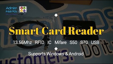 Product Video: Smart Card Reader (RFID IC Mifare 13.56Mhz USB)