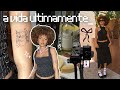 VLOG: minha vida ultimamente 🎀🧘🏽‍♀️🎧 | fiz minhas primeiras tatuagens, rotina de gravações...