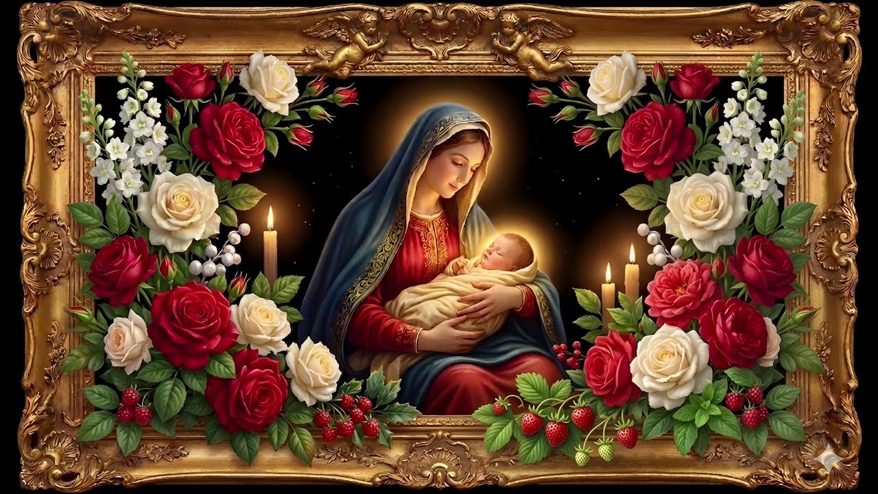 Virgin Mary & Jesus Christ in 4K ? | Peaceful Christian Art TV 