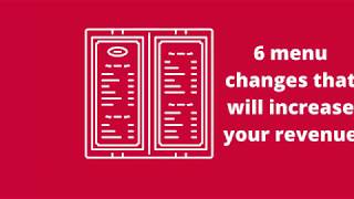 Restaurant Psychology: 6 menu changes that will increase your revenue