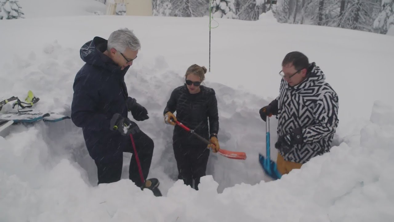 What do layers of snow tell us about how winter is getting warmer