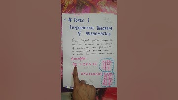 || CBSE || CLASS X MATH || Fundamental Theorem of Arithmetic || Factor Tree ||