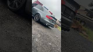 Loud Audi A4 Pops & Crackles. #Tuned #PopPop