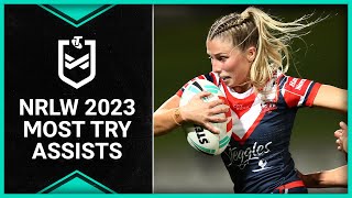 Most Try Assists | Tarryn Aiken | NRLW 2023