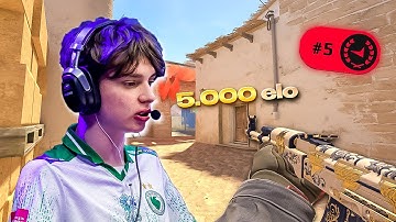 TOP #5 FACEIT Player KYOUSUKE shows HOW TO ELIMINATE 5,000 ELO LOBBY! CS2 MIRAGE