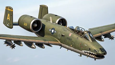 A-10 Thunderbolt II – The Legendary Warthog of the Skies 🔥