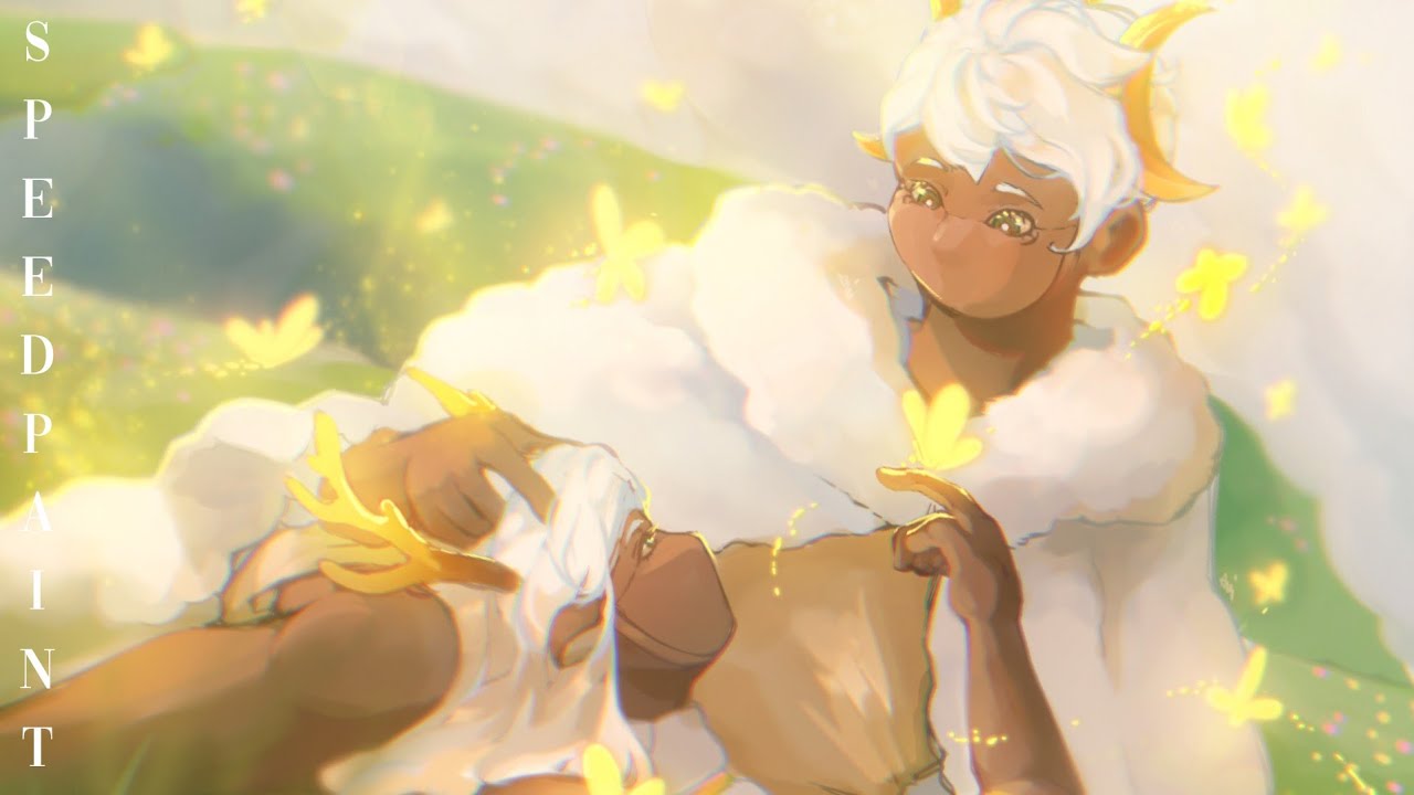 Sky:COTL "Butterfly Fields" | speedpaint