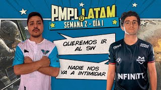 [ES] PMPL LATAM S2 | W2 | Día 1 | VT, RIVER, MVG y INF luchan por un cupo en su primer SW