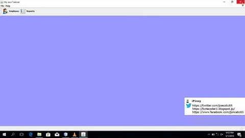 Java Software Development Part 3: Designing the Employee Internal Frame in NetBeans
