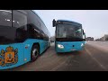 360 Новые автобусы в Архангельске. Обзор внутри Лотоса 105.