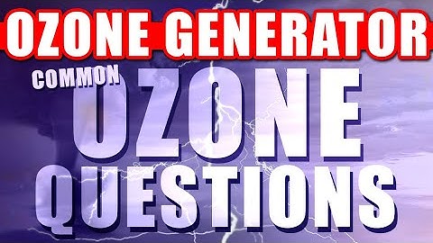 5 Common Ozone Generator Questions #ozonegenerator #ozone #qna #a2zozone #a2z